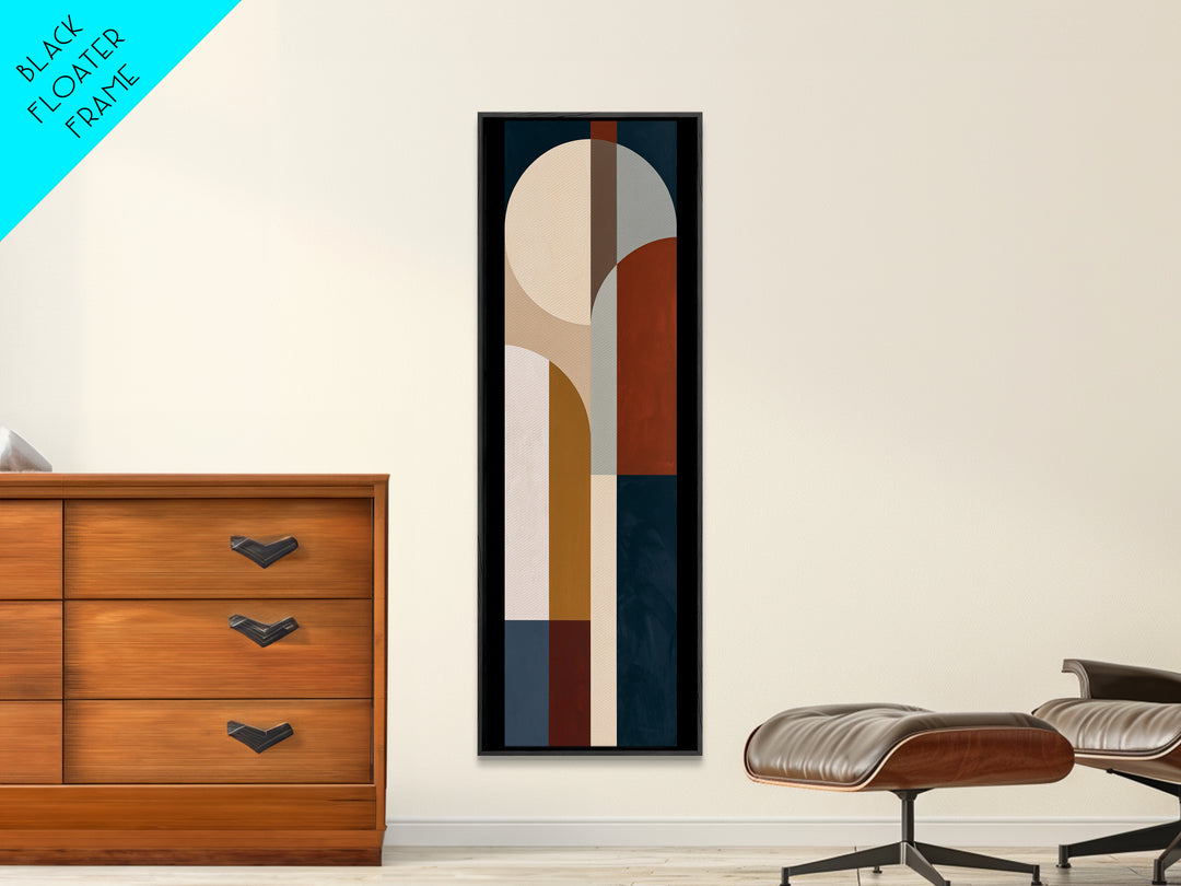 Abstract Arch Shapes Canvas Print, Scandinavian Art, Art, Living Room Decor, Abstract Art, Nordic, Canvas Art, Printable Art, SCA-1x3-98