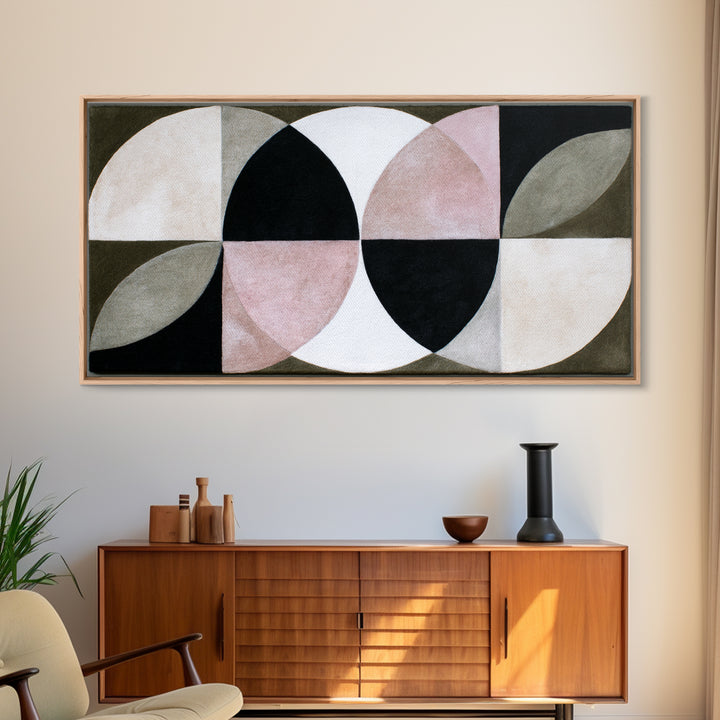 Soft Wool Texture Abstract Canvas Print, Scandinavian Art, Original Painting, Living Room Decor, Nordic, Modern Wall Art, SCA-2x1-39