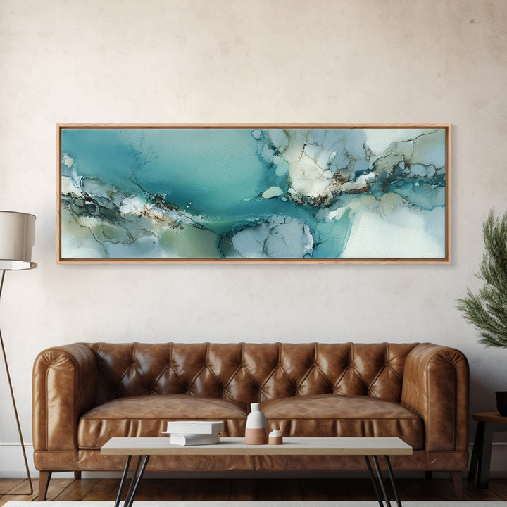 Sea Stack Rocks Canvas Print, Seascape Art, Luxury Decor, Coastal Decor, Fine Art, Seascape, Oil Painting, Digital Wall Art, SEA-3x1-35