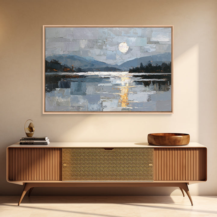 Minimal Zen Circle Brushstroke Canvas Print, Spa Art, Art, Spa Decor, Fine Art, Serenity, Abstract Print, Minimalist Art, SPA-3x2-84