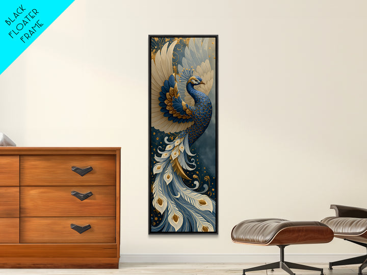 Phoenix Rising as Renewal Symbol Framed Canvas Print, Spiritual Art, Printable Wall Art, Living Room Decor, Fine Art, Spirit, SPI-1x3-71