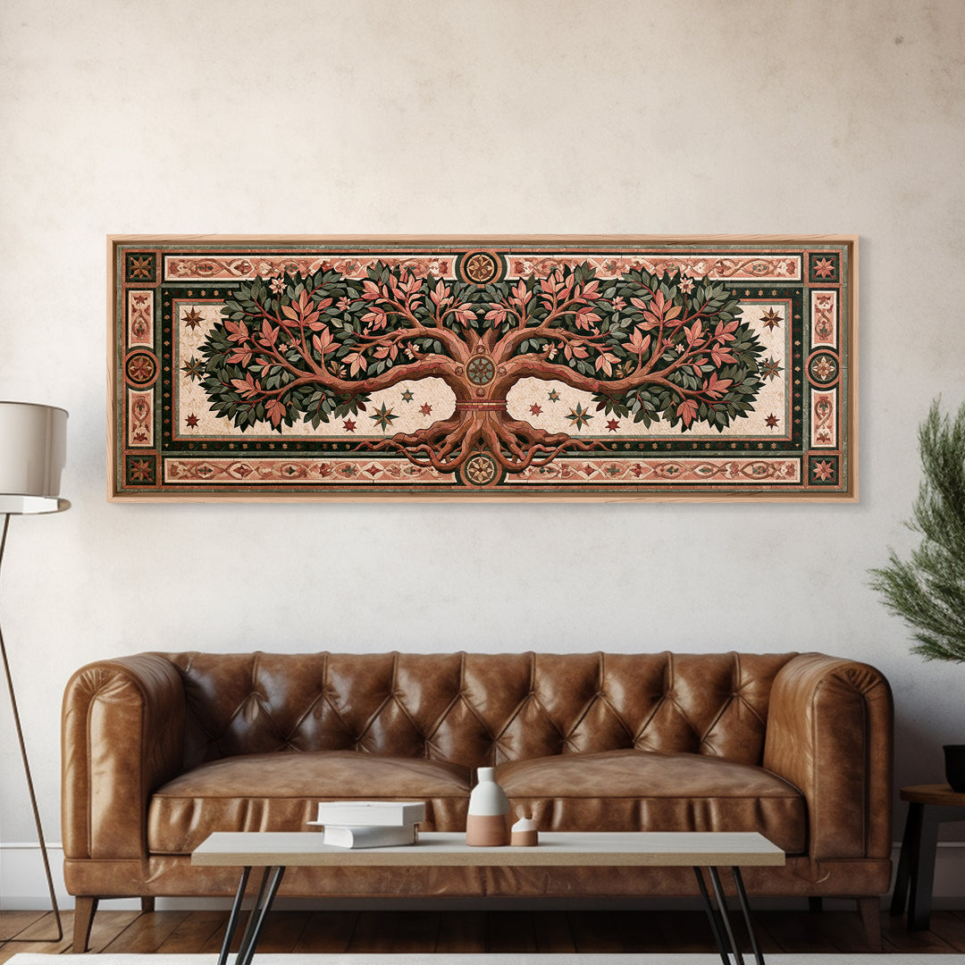 Tree of Life Canvas Print, Spiritual Art, Christian Decor, Living Room Decor, Fine Art, Spirit, Wall Art, Home Decor, SPI-3x1-42
