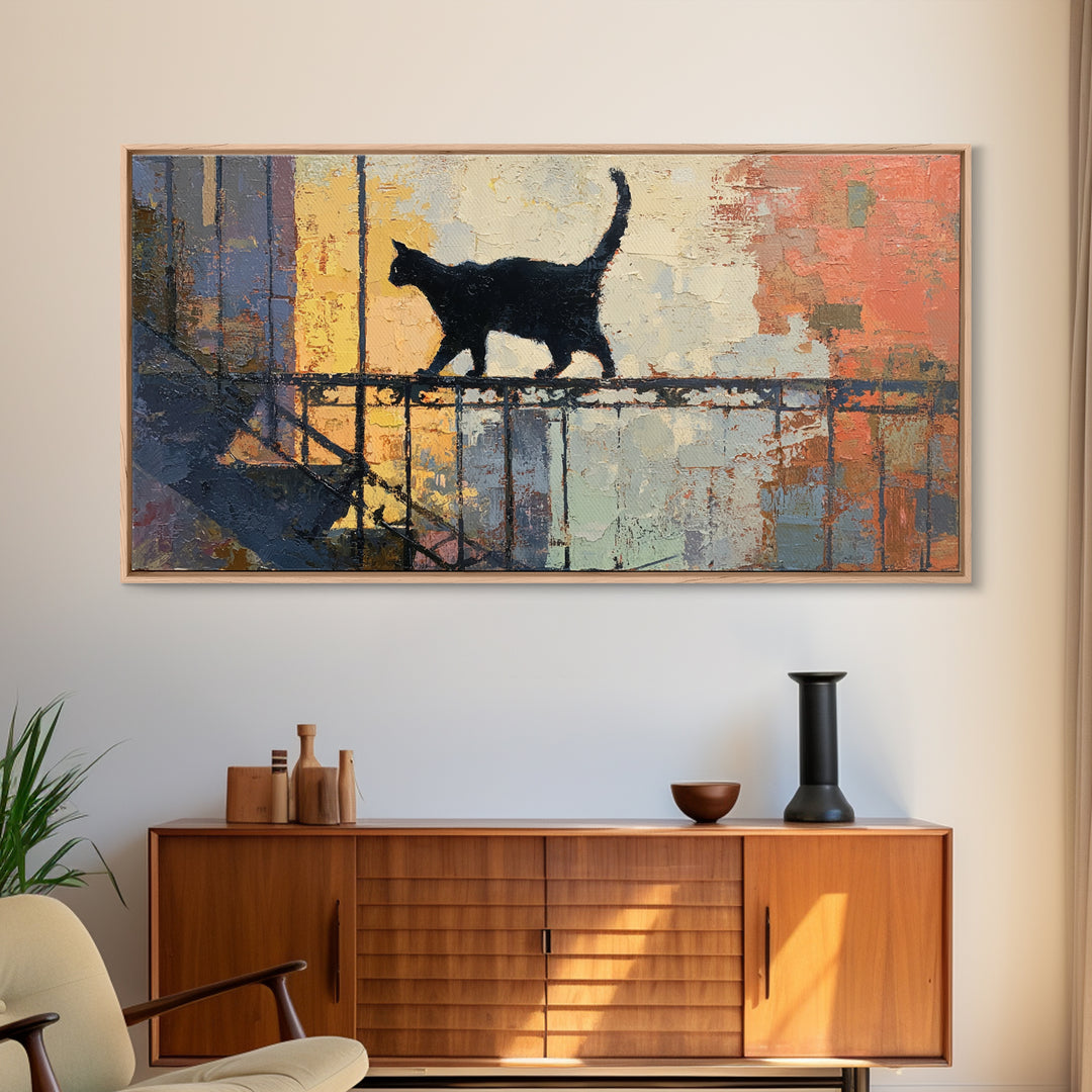 Brick Wall Texture Framed Canvas Print, Street Art, Large Wall Art, Living Room Decor, Abstract Art, Urban, Canvas Painting, STR-2x1-72