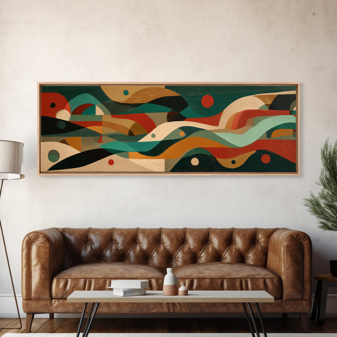 Skate Ramp Pattern Canvas Print, Street Art, Modern Decor, Living Room Decor, Fine Art, Urban, Poster, Wall Decor, Painting, STR-3x1-14