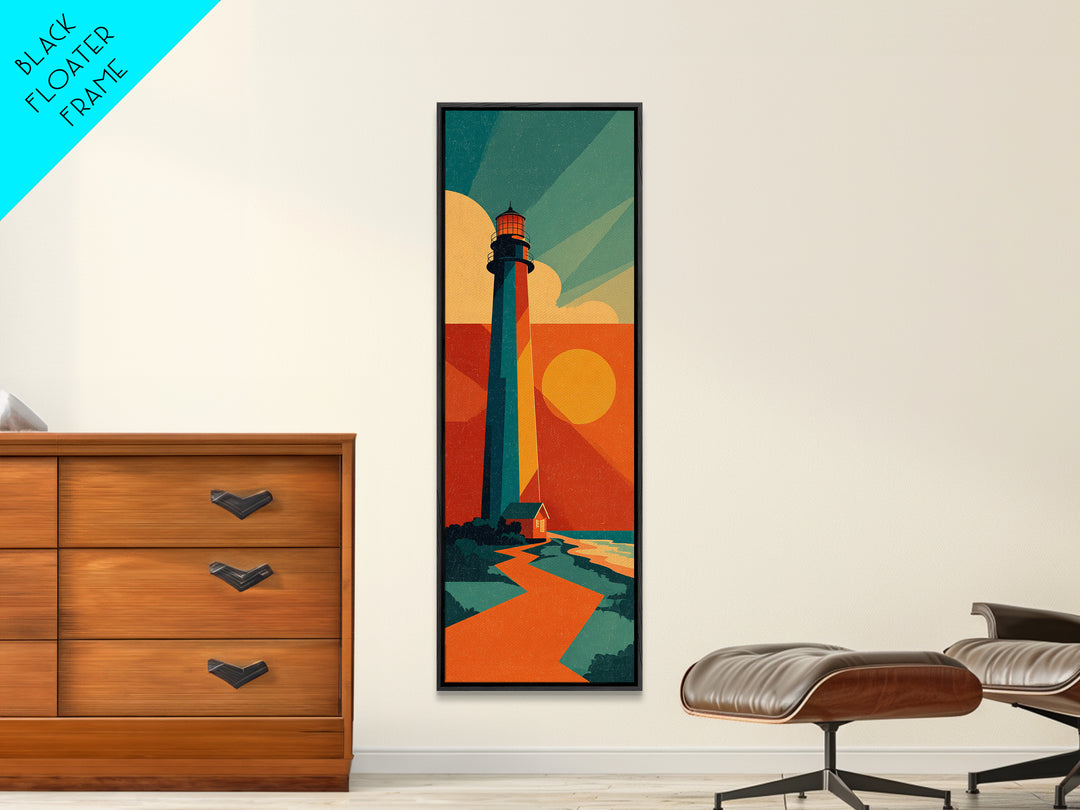 Cape Cod Lighthouse Summer Poster Canvas Print, Travel Poster(2), Downloadable Prints, Living Room Decor, Fine Art, Voyage, TPO-1x3-6