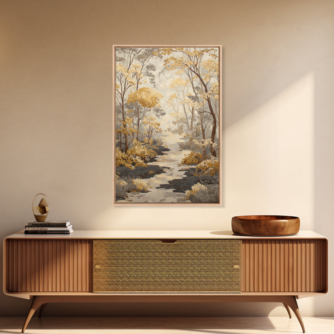 Classic Oil Painted Landscape Canvas Print, Traditional Art, Furry Art, Living Room Decor, Fine Art, Classic, Fine Art Print, TRA-2x3-57