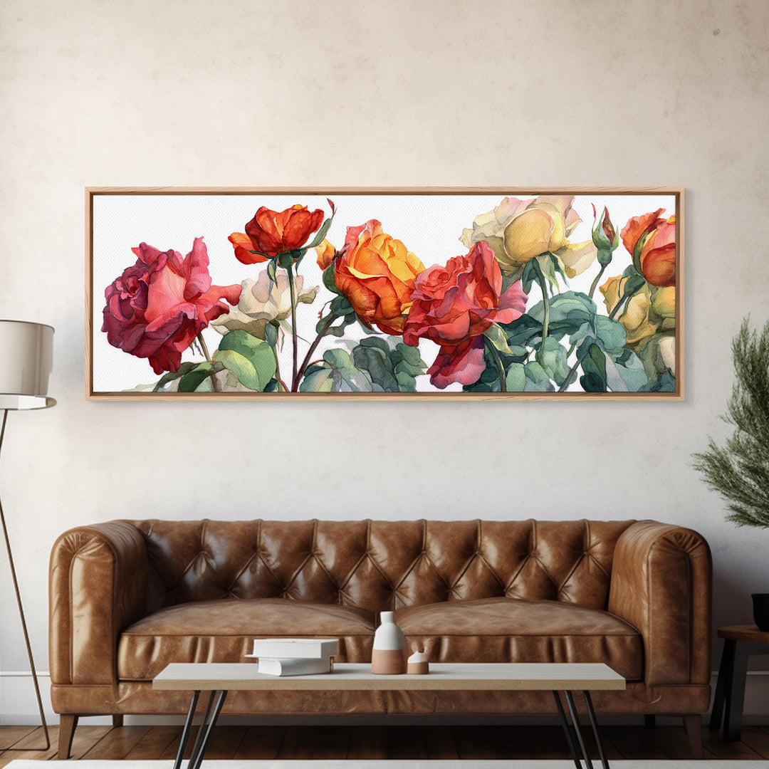 Basket of Apples and Pears on Linen Canvas Print, Traditional Art, Wall Hanging, Living Room Decor, Fine Art, Classic, TRA-3x1-34