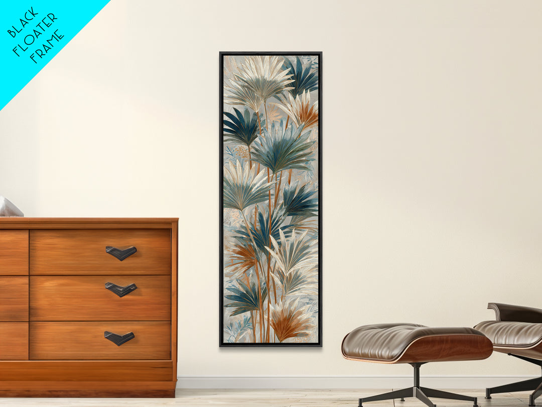Tropical Fruit Market Arrangement Canvas Print, Tropical Art, Beach Print, Living Room Decor, Abstract Art, Tropic, TRO-1x3-51