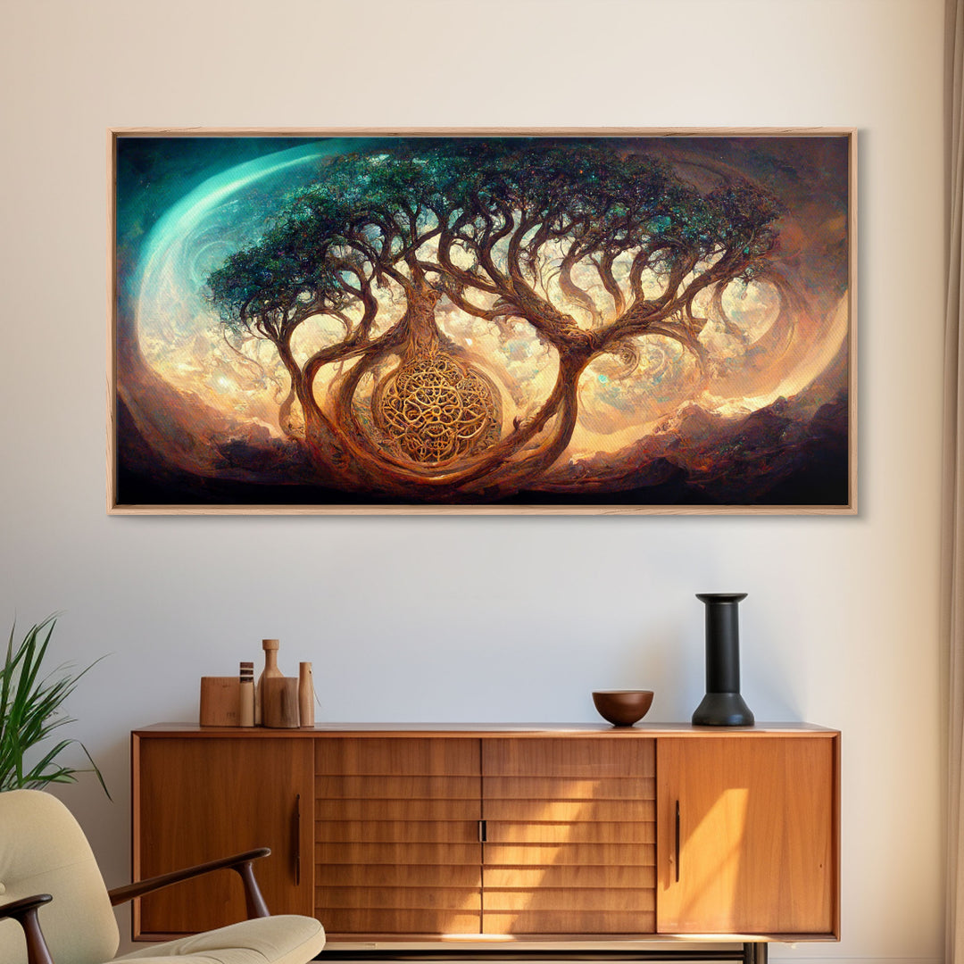 Gaia, norse mythology, canvas print, high fantasy art