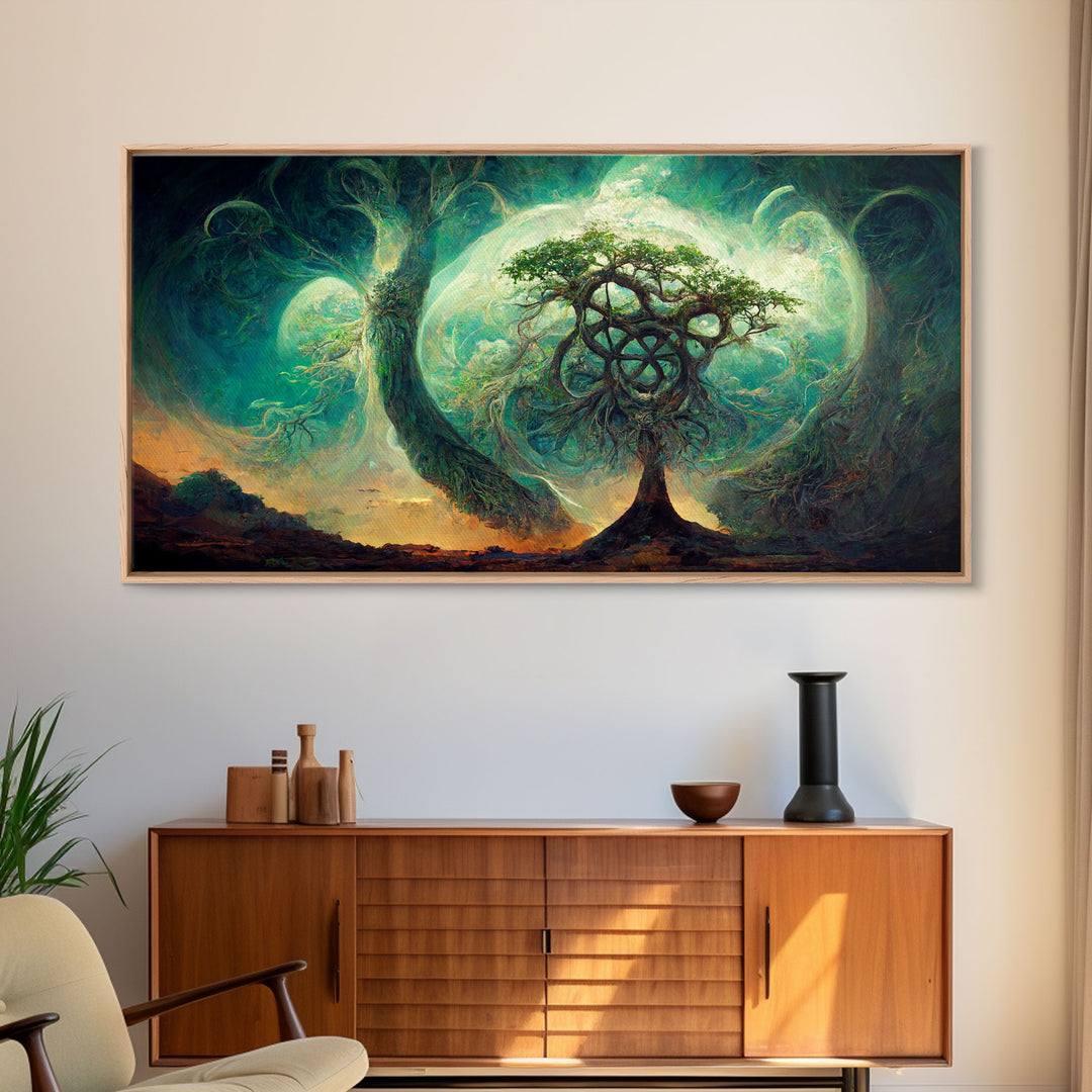 Gaia, norse mythology, canvas print, high fantasy art