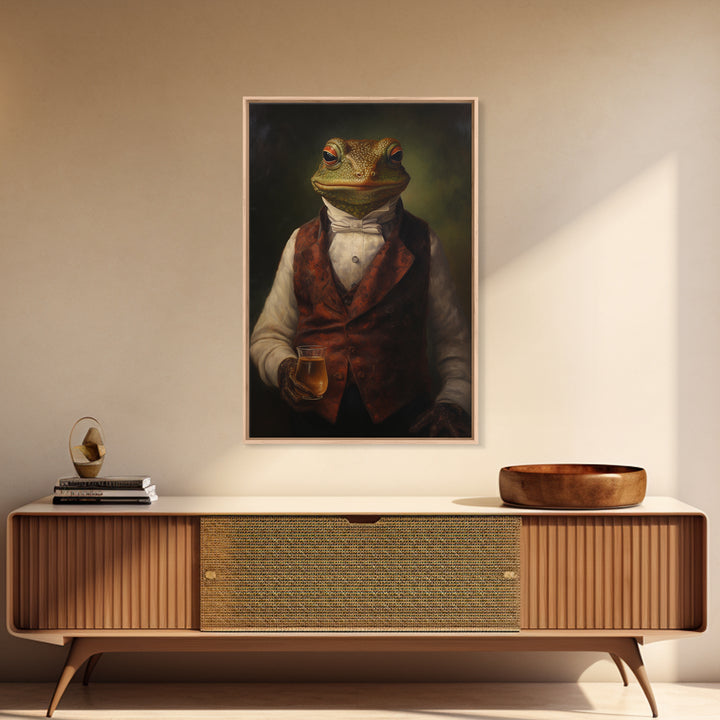 Newt Alchemist, Victorian Animal Portrait, Halloween Art, Gothic Whimsy Decor, Anthropomorphic Costume Art