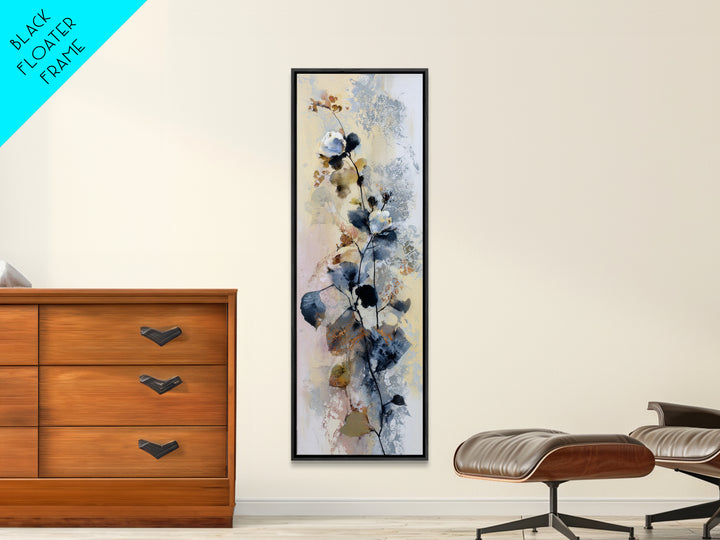Impressionist Meadow of Wildflowers Canvas Print, Wall Art, Fine Art Print, Living Room Decor, Watercolor Art, WAL-1x3-5