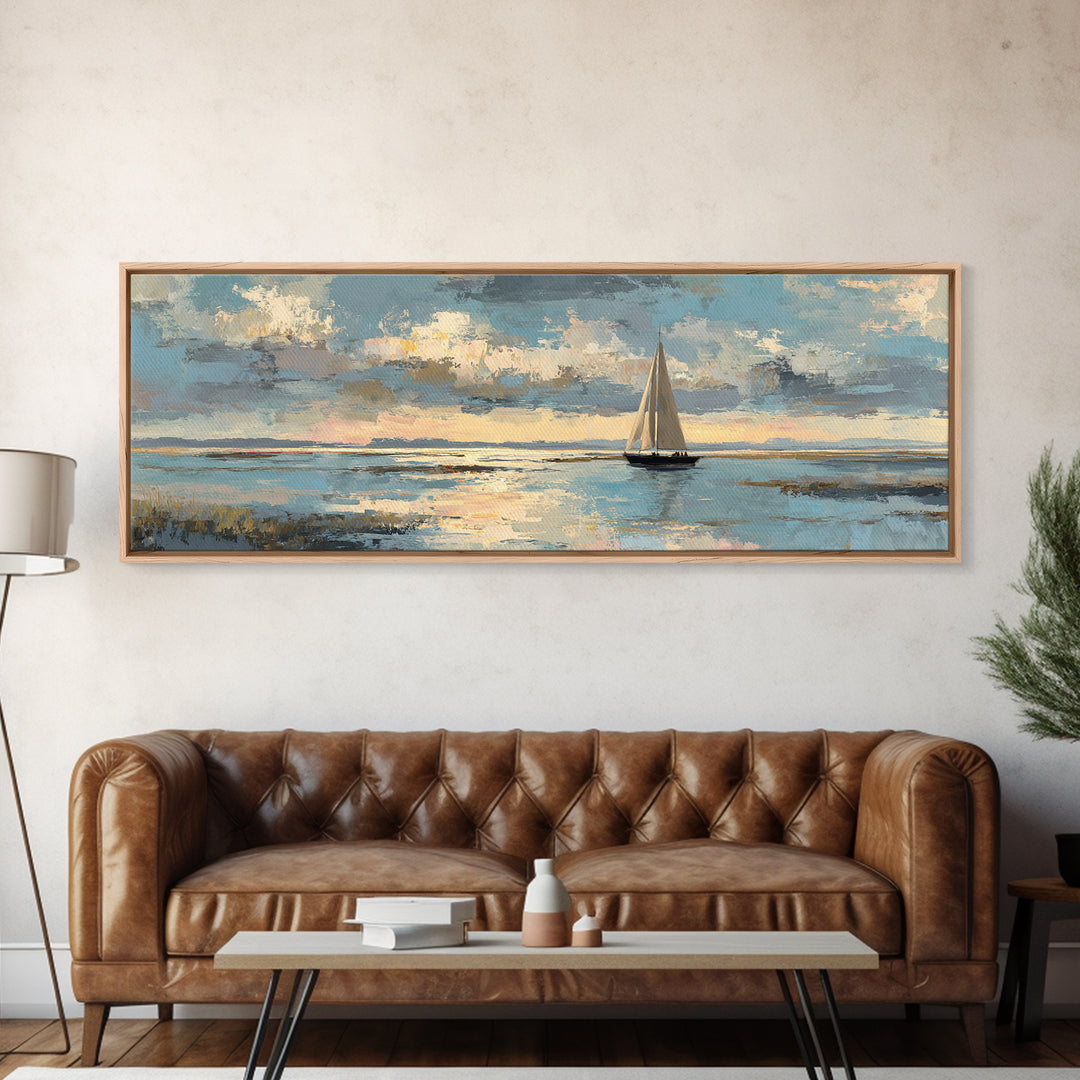 Honeymoon Coastal Sunset Canvas Print, Wedding Art, Framed Art, Living Room Decor, Fine Art, Romance, Bride and Groom, WED-3x1-33
