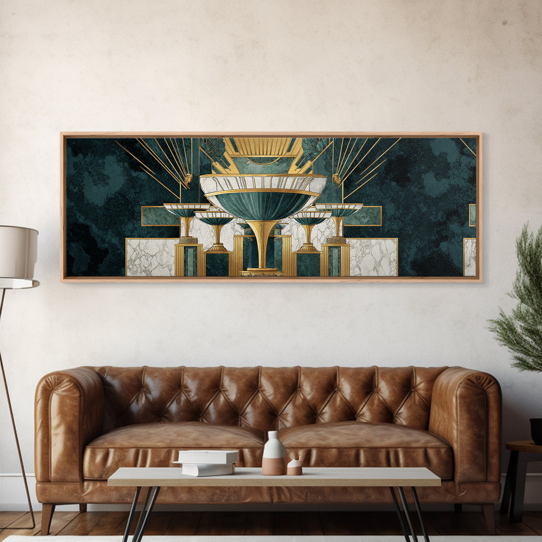 Champagne Coupe Tower Canvas Print, Wedding Art, Jewish Art, Living Room Decor, Oil Painting, Romance, Personalized Wedding, WED-3x1-61