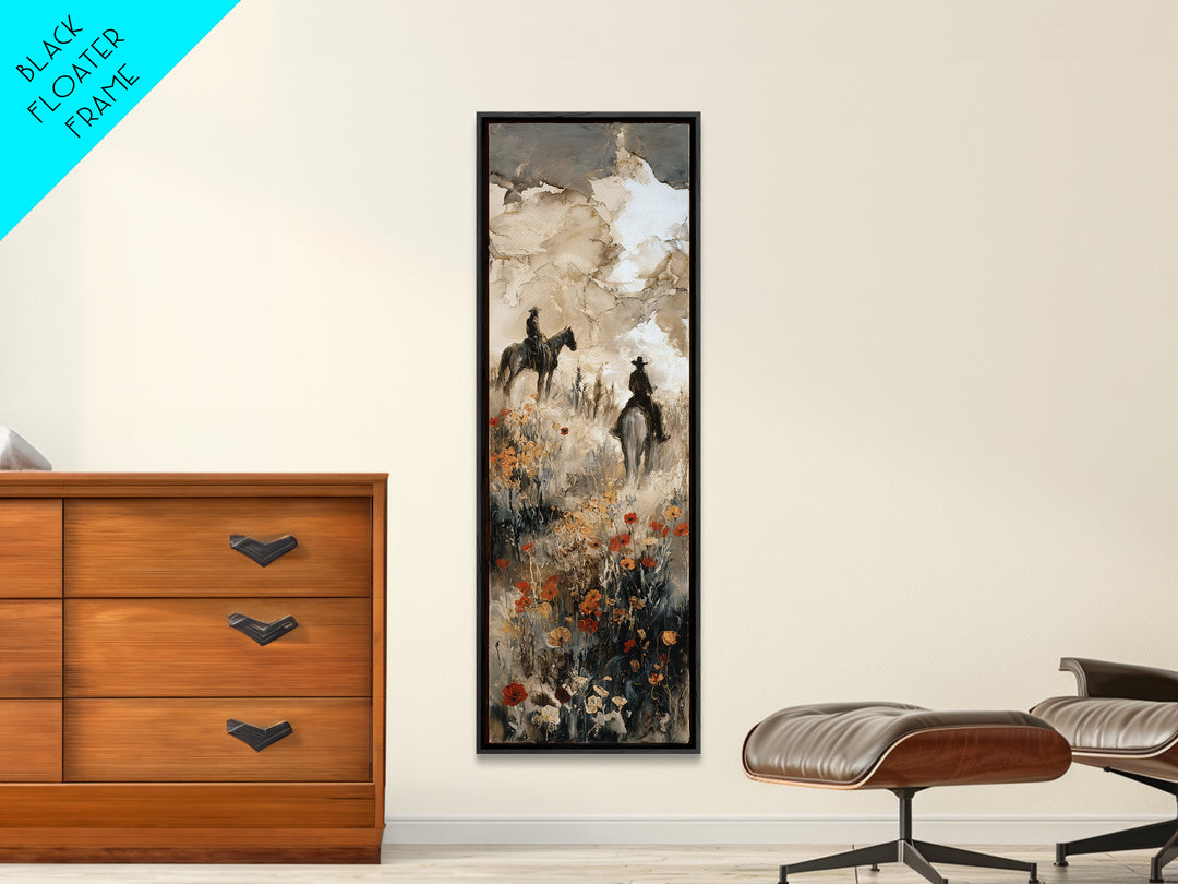 Sun Bleached Ranch Gate Canvas Print, Western Art, Horse Art, Southwestern Decor, Fine Art, Frontier, Room Decor, WES-1x3-51