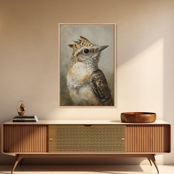 Bird Delivering a Tiny Love Letter Canvas Print, Whimsical Art, Wall Decor, Living Room Decor, Fine Art, Wonder, Printable Art, WHI-2x3-31