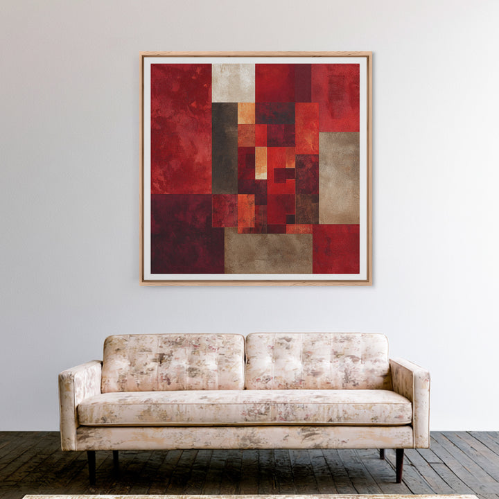 Red Wine Swirl Abstract Canvas Print, Winery Art, Cocktail Wall Art, Winery Decor, Abstract Art, Vineyard, Contemporary Art, WIN-1x1-55