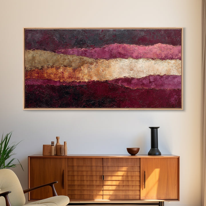 Red Wine Swirl Abstract Framed Canvas Print, Winery Art, Kitchen Wall Art, Winery Decor, Fine Art, Vineyard, Matisse Print, WIN-2x1-3