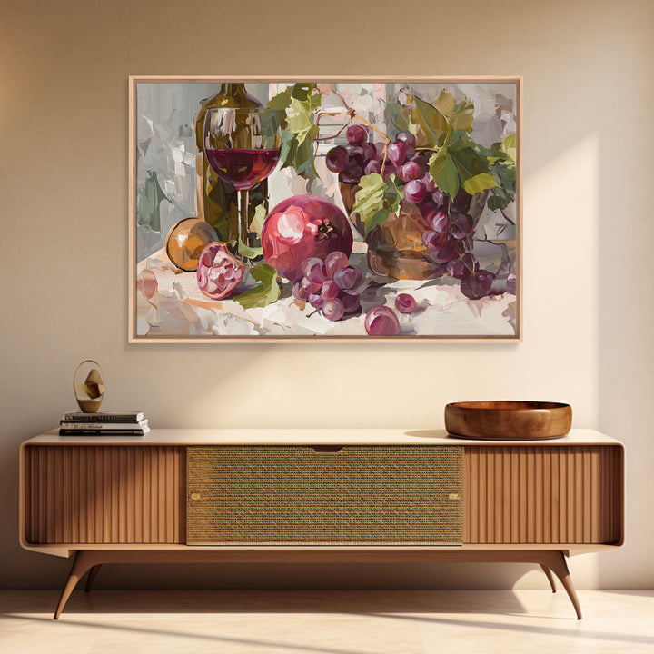 Red Wine Swirl Abstract Canvas Print, Winery Art, Modern Decor, Winery Decor, Abstract Art, Vineyard, Wall Decor, Painting, WIN-3x2-11