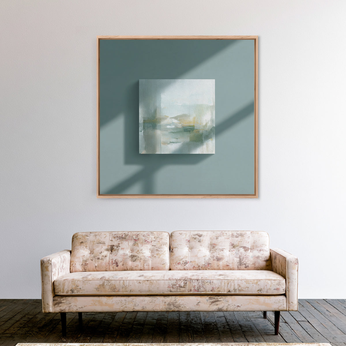 Minimal Geometric Composition Framed Canvas Print, Waiting Room Art, Fine Art Print, Waiting Room Decor, Abstract Art, Calm, WRA-1x1-29