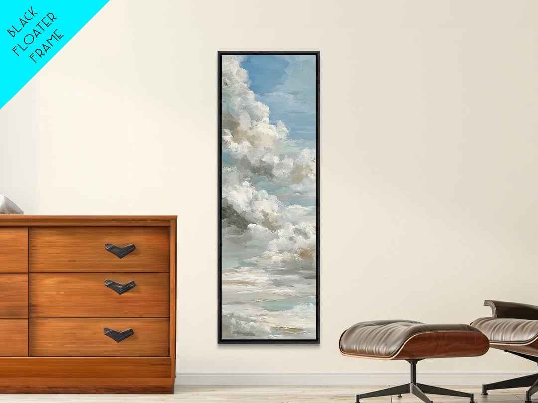 Large Cloudscape with Hopeful Light Canvas Print, Waiting Room Art, Room Decor, Waiting Room Decor, Calm, Bedroom Decor, WRA-1x3-28