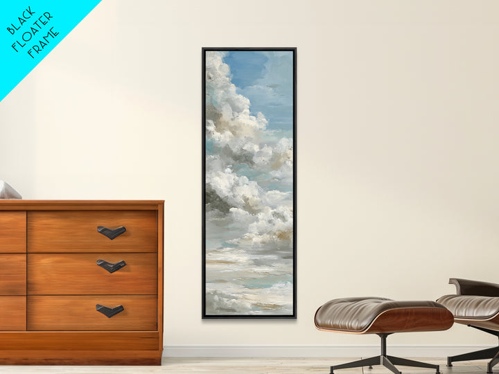 Large Cloudscape with Hopeful Light Canvas Print, Waiting Room Art, Room Decor, Waiting Room Decor, Calm, Bedroom Decor, WRA-1x3-28