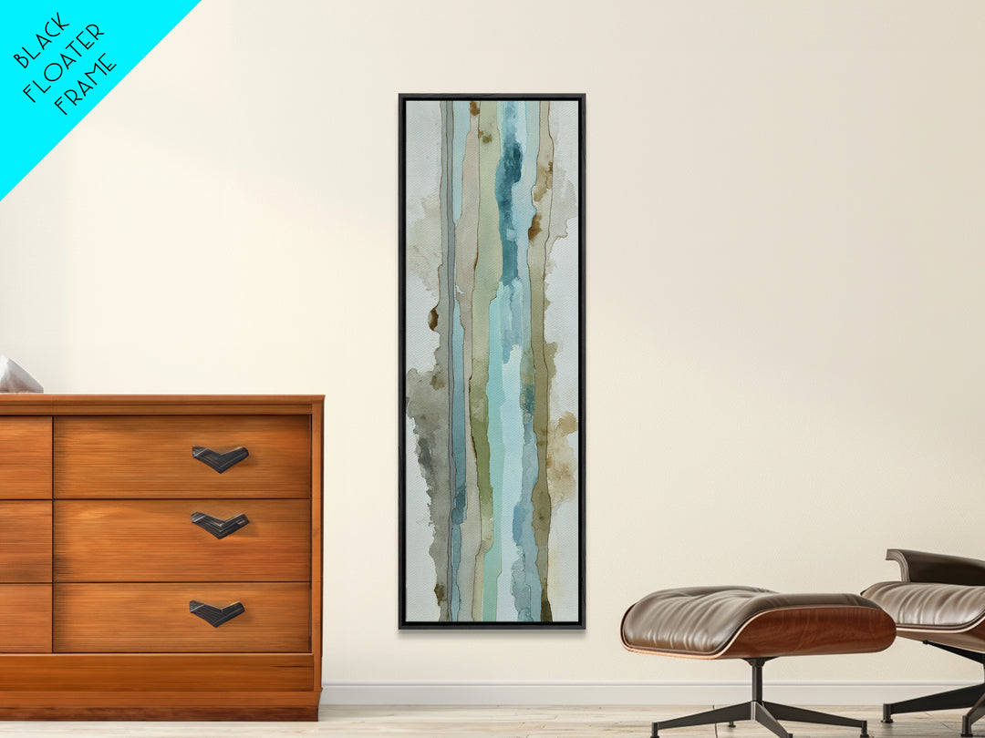 Modern Neutral Arch Abstraction Canvas Print, Waiting Room Art, Floral Wall Art, Waiting Room Decor, Abstract Art, Calm, WRA-1x3-81