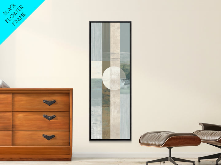 Minimal Geometric Composition Canvas Print, Waiting Room Art, Abstract, Waiting Room Decor, Abstract Art, Calm, Modern Decor, WRA-1x3-89