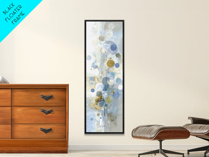 Abstract Circles Suggesting Calm Movement Canvas Print, Waiting Room Art, Fine Art Print, Waiting Room Decor, Abstract Art, WRA-1x3-94