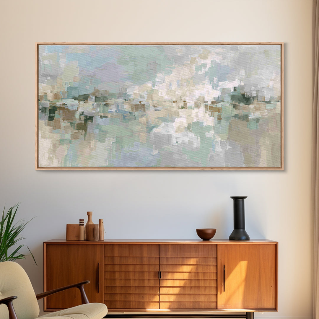 Modern Neutral Arch Abstraction Canvas Print, Waiting Room Art, Contemporary Art, Waiting Room Decor, Abstract Art, Calm, WRA-2x1-17