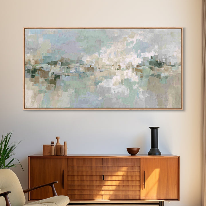 Modern Neutral Arch Abstraction Canvas Print, Waiting Room Art, Contemporary Art, Waiting Room Decor, Abstract Art, Calm, WRA-2x1-17