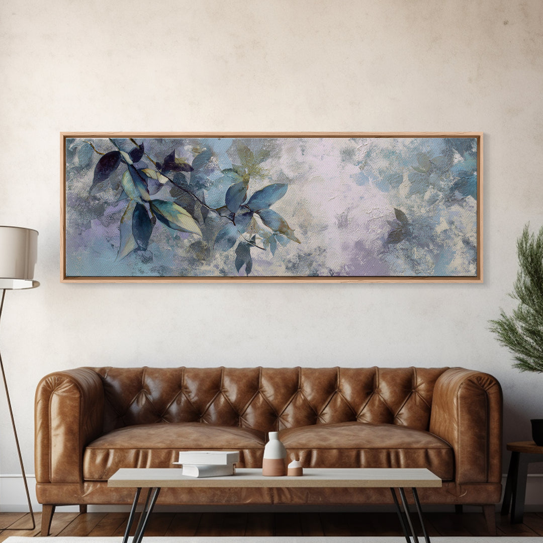 Soft Lavender Botanical Still Life Canvas Print, Waiting Room Art, Photography Print, Waiting Room Decor, Fine Art, Calm, WRA-3x1-36