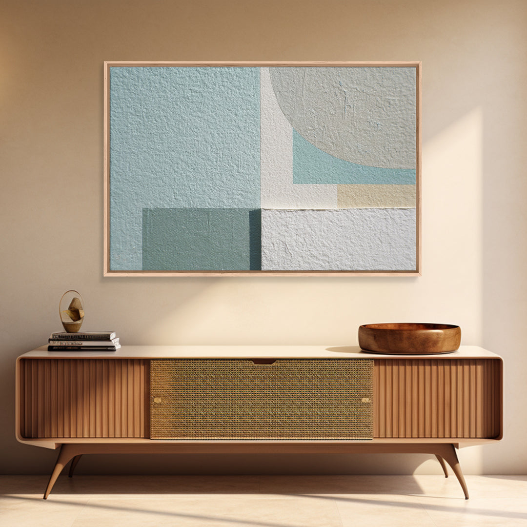 Minimal Geometric Composition Canvas Print, Waiting Room Art, Abstract, Waiting Room Decor, Abstract Art, Calm, Modern Decor, WRA-3x2-57