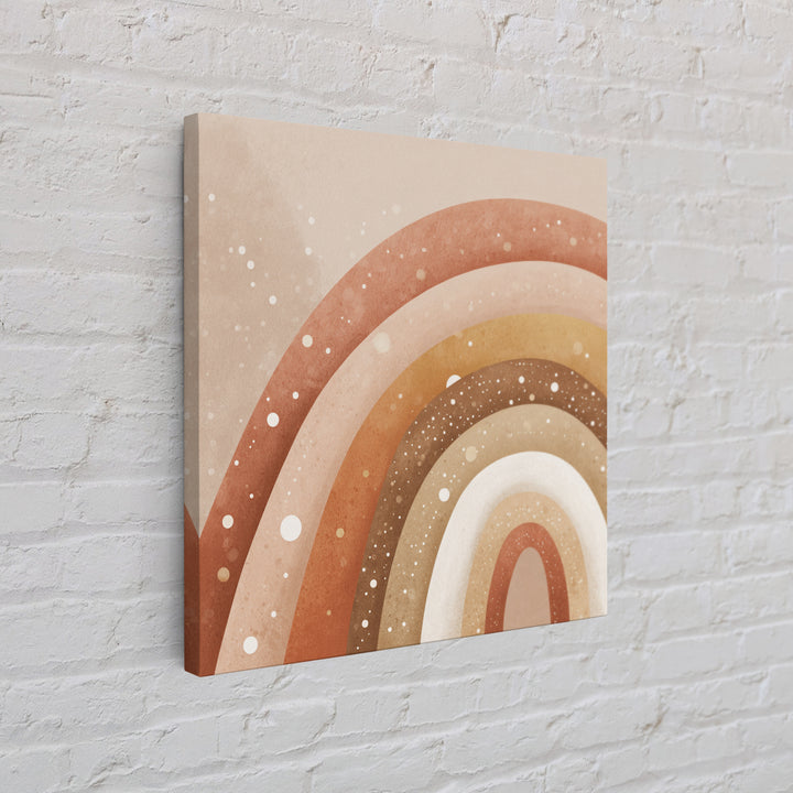 Earthy Boho Rainbow Arches Wall Art, Neutral Nursery Decor, Terracotta Abstract Print, Kids Room Decor, Modern Home Decor