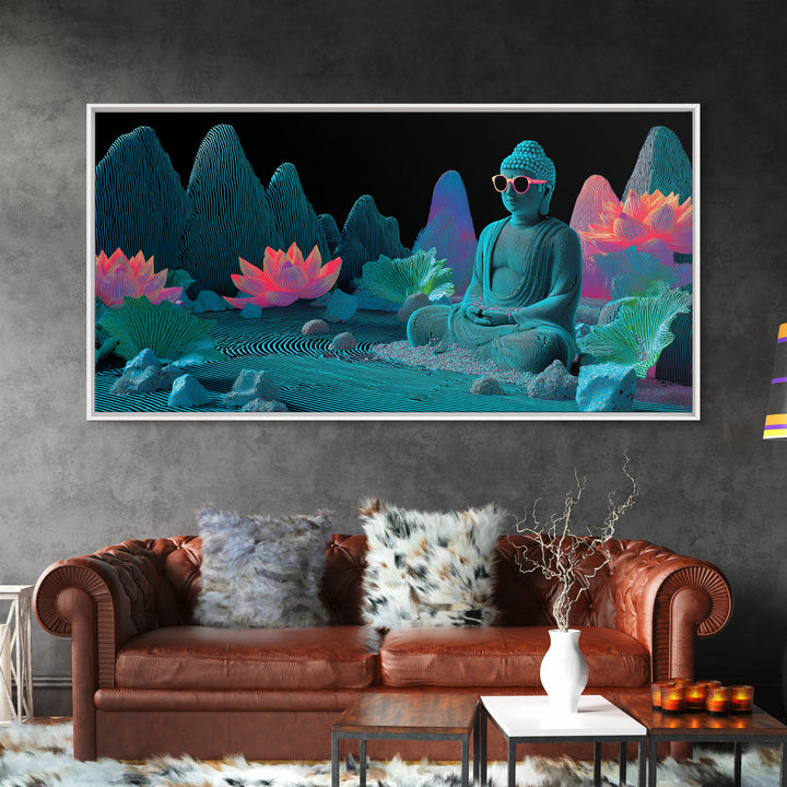 Dramatic Landscape With Lone Tree And Hills Winter Mist Fine Art Print Framed Canvas Print Neutral Wall Art Rustic Home Decor