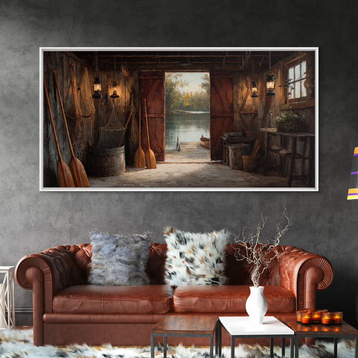 Vibrant Canyon Landscape Art Painting Wall Art Framed Canvas Print Modern Rustic Home Decor Southwest Style Living Room Bedroom Decoration