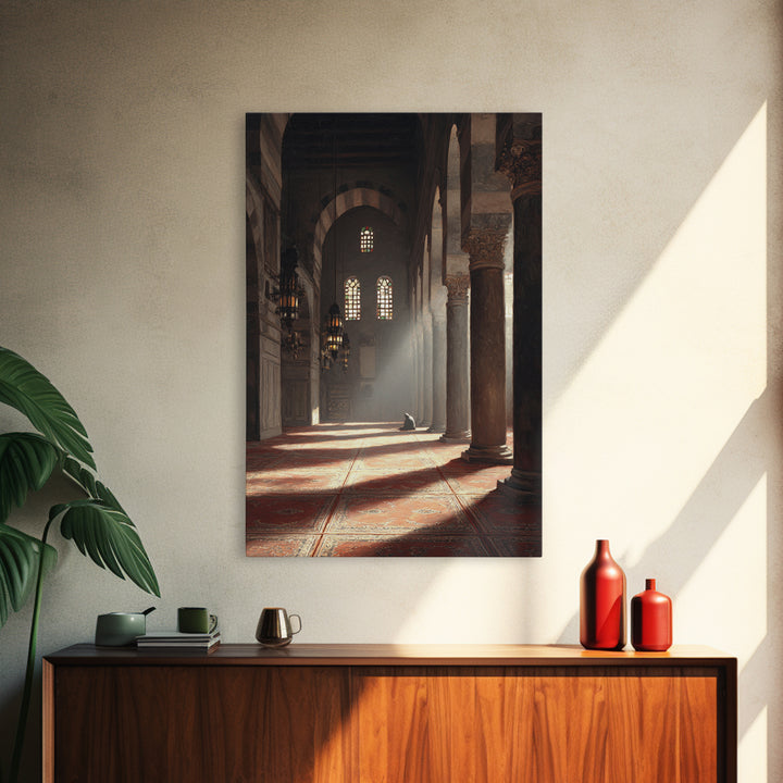 Dramatic Saint George Slaying Dragon Renaissance Style Oil Painting Canvas Print For Classical Wall Decor And Elegant Home