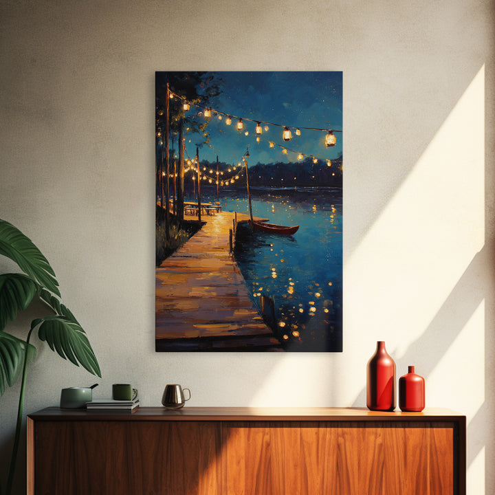 Sunset Over Brooklyn Bridge Graffiti Street Photography Wall Art Framed Canvas Print For Urban Loft Decor And Gift