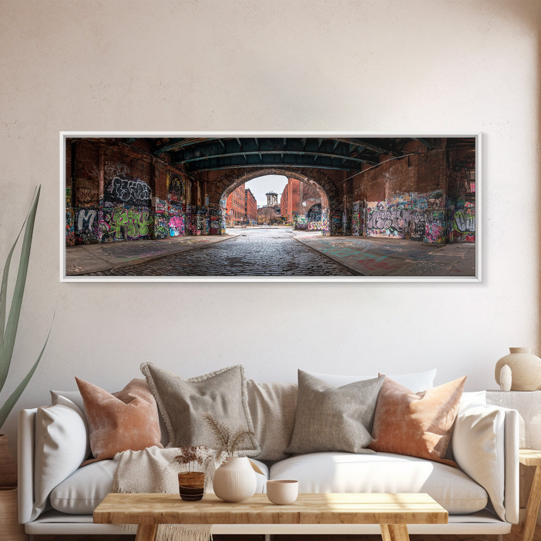 Moody Dramatic Landscape With Sunlight Breaking Through Clouds Beautiful Nature Wall Art Oil Painting Framed Canvas Print For Home