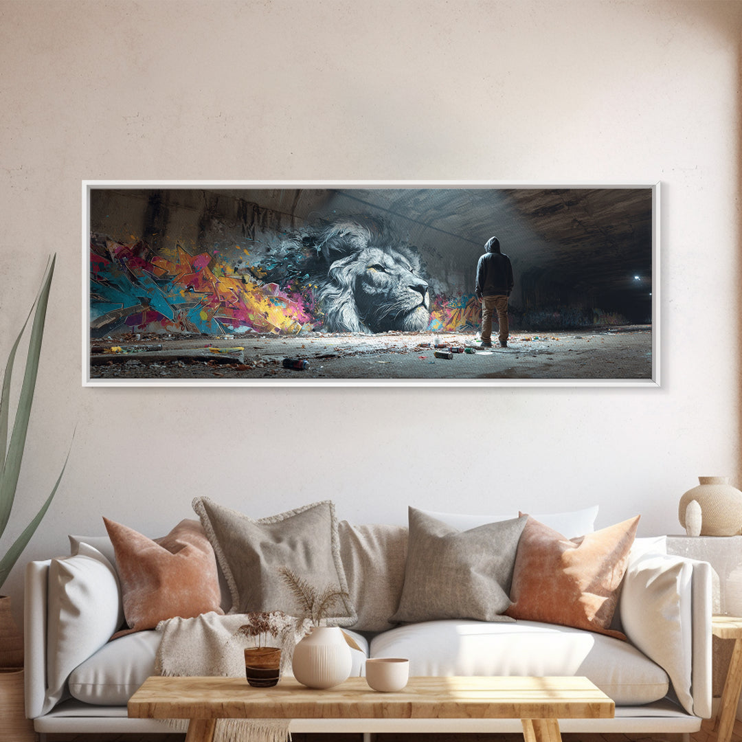 Biblical Moses Parting The Red Sea Epic Fantasy Wall Art Canvas Print Inspired By Legendary Story For Spiritual Home Decor And Office Art