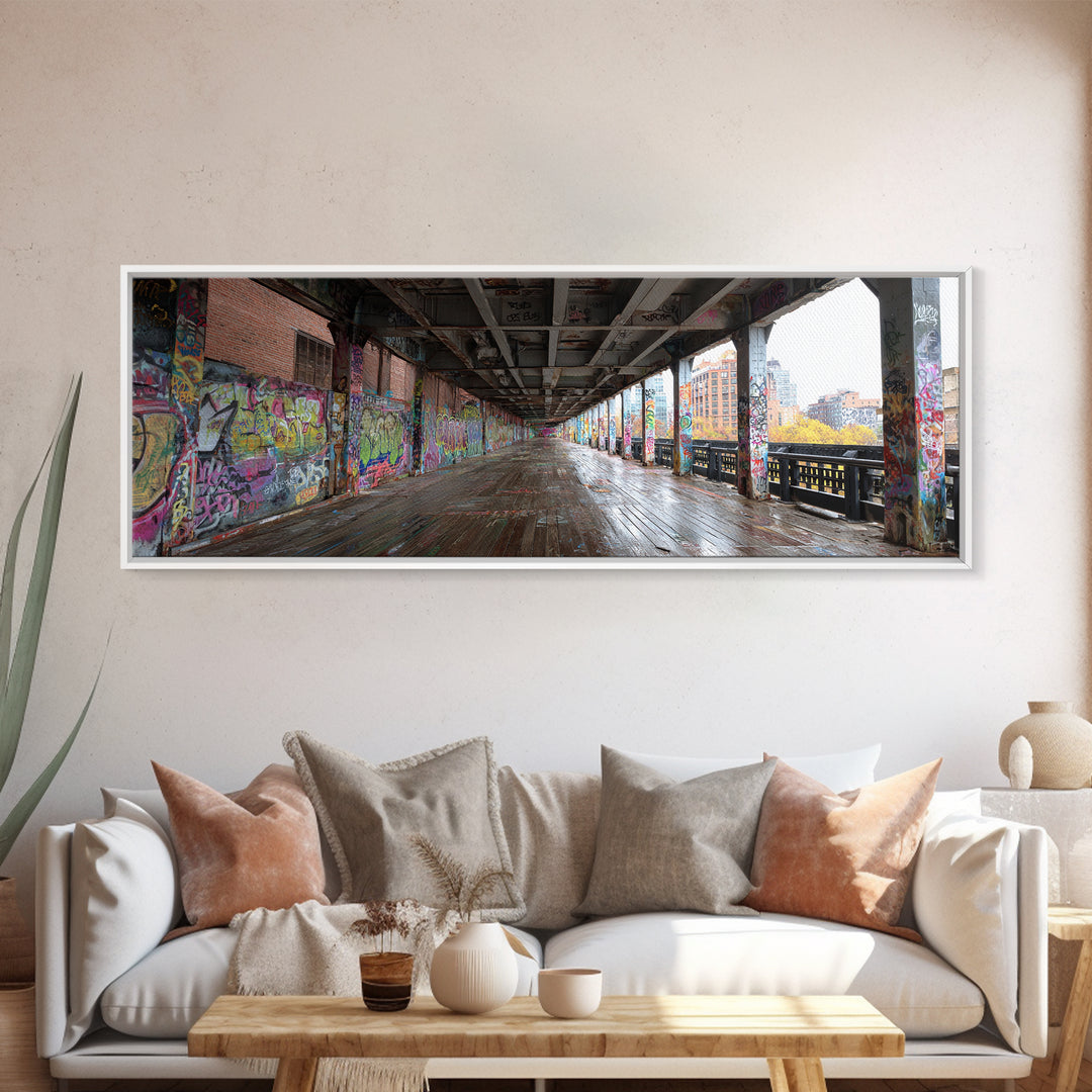 Sunset Silhouette Tower Over City Skyline Dramatic Orange Wall Art Canvas Print Romantic Home Decor Large Wall Art
