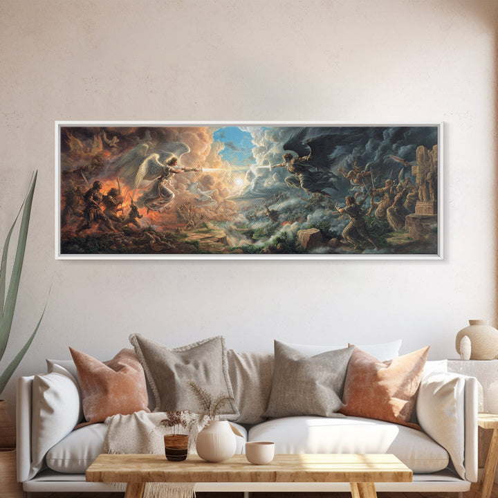 Vibrant Canvas Print Depicting Speedboat On Clear Blue Ocean Capturing Summer Vibes Into Home Decor Perfect Coastal Wall Art For Beach House And Modern Living