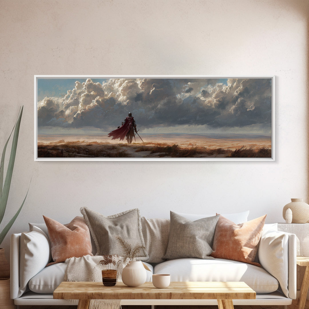 Cozy Lakeside Cabin In Forest Landscape Painting Wall Art Framed Canvas Print For Rustic Decor