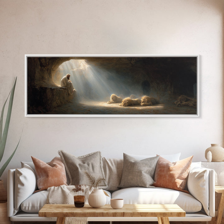 Dramatic Fiery Dragon War Scene With Knight Wall Art Canvas Print Fantasy Game Room Decor And Wall Decor
