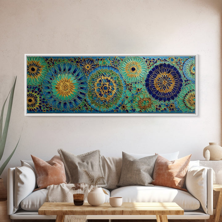 Intense Elemental Battle Between Fire And Ice Sorcerers Fantasy Wall Art Canvas Print For Dramatic Home Decor And Game Room