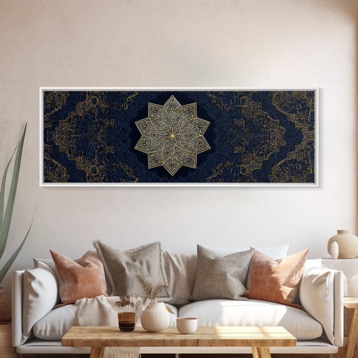 Knights Camel Caravan Desert Scene Oil Painting Wall Art Framed Canvas Print For Home Decor