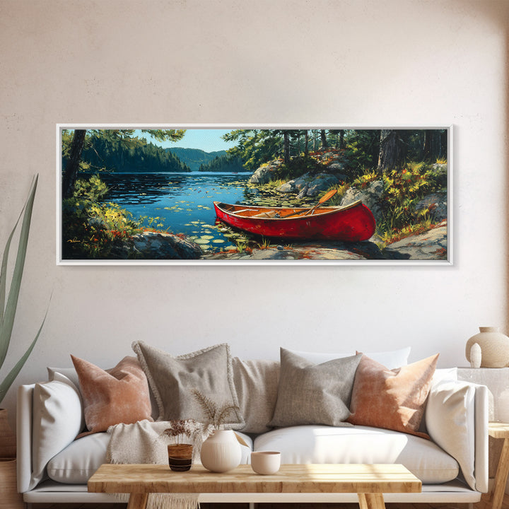 Stormy Fantasy Knight With Sword Facing Lightning Dramatic Wall Art Framed Canvas Print Inspirational Art Decor