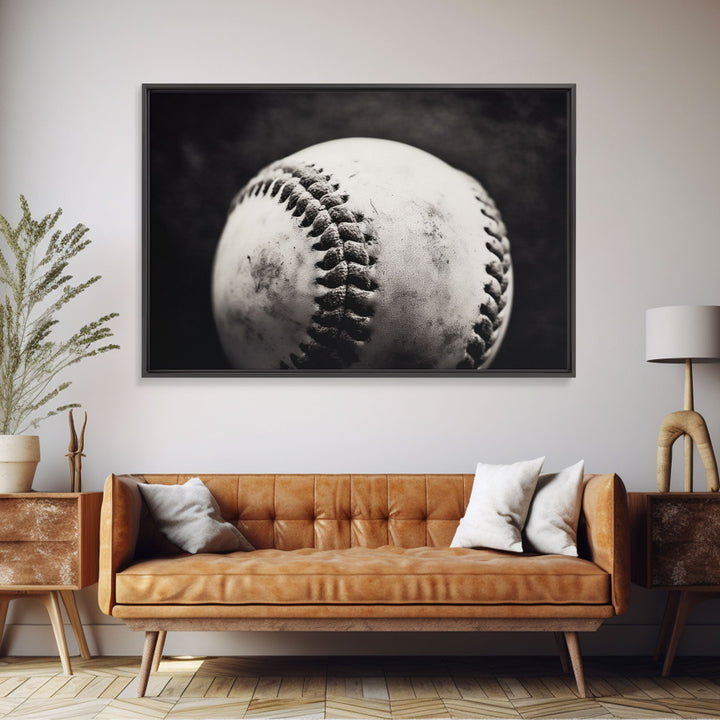 Framed Baseball Print, Black and White Baseball Picture, Sports Wall Decor, Boys Room Wall Decor, Baseball Player Gift, Baseball Nursery Art