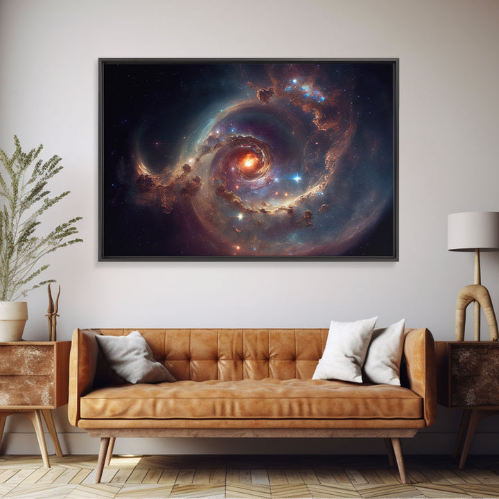 Galaxy Solar System Stars Swirl Space Fine Art Print, Wall Art Print, Wall Poster, Wall Décor