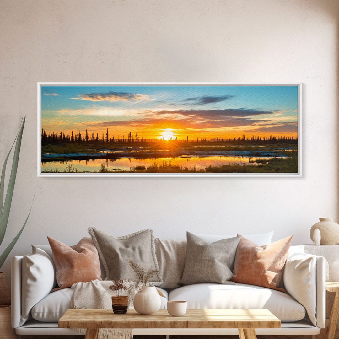 Panoramic Print of Kobuk Valley National Park, Extra Large Wall Art, Panoramic Wall Art, Panoramic Landscape Print, Landscape Photography